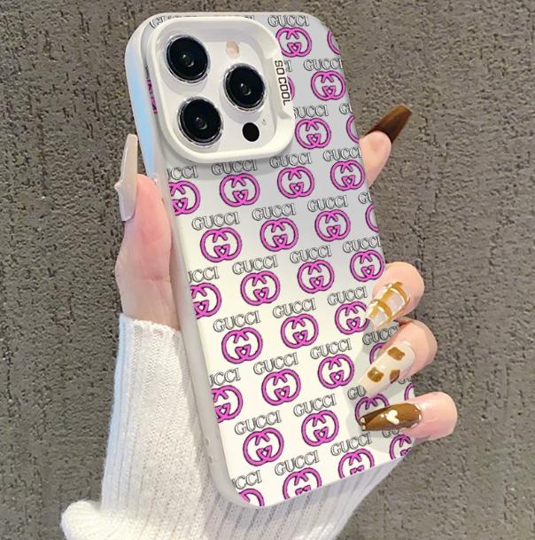 Frosted Color-Silver Graphic for iPhone Case