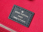 Luxe Monogram Leather Tote BagHandbag