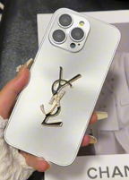 Elegant Letter Shine x Mono iPhone Case With Chain