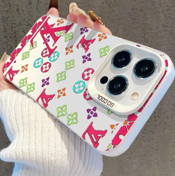 Classic Floral Apple Painted iPhone Case