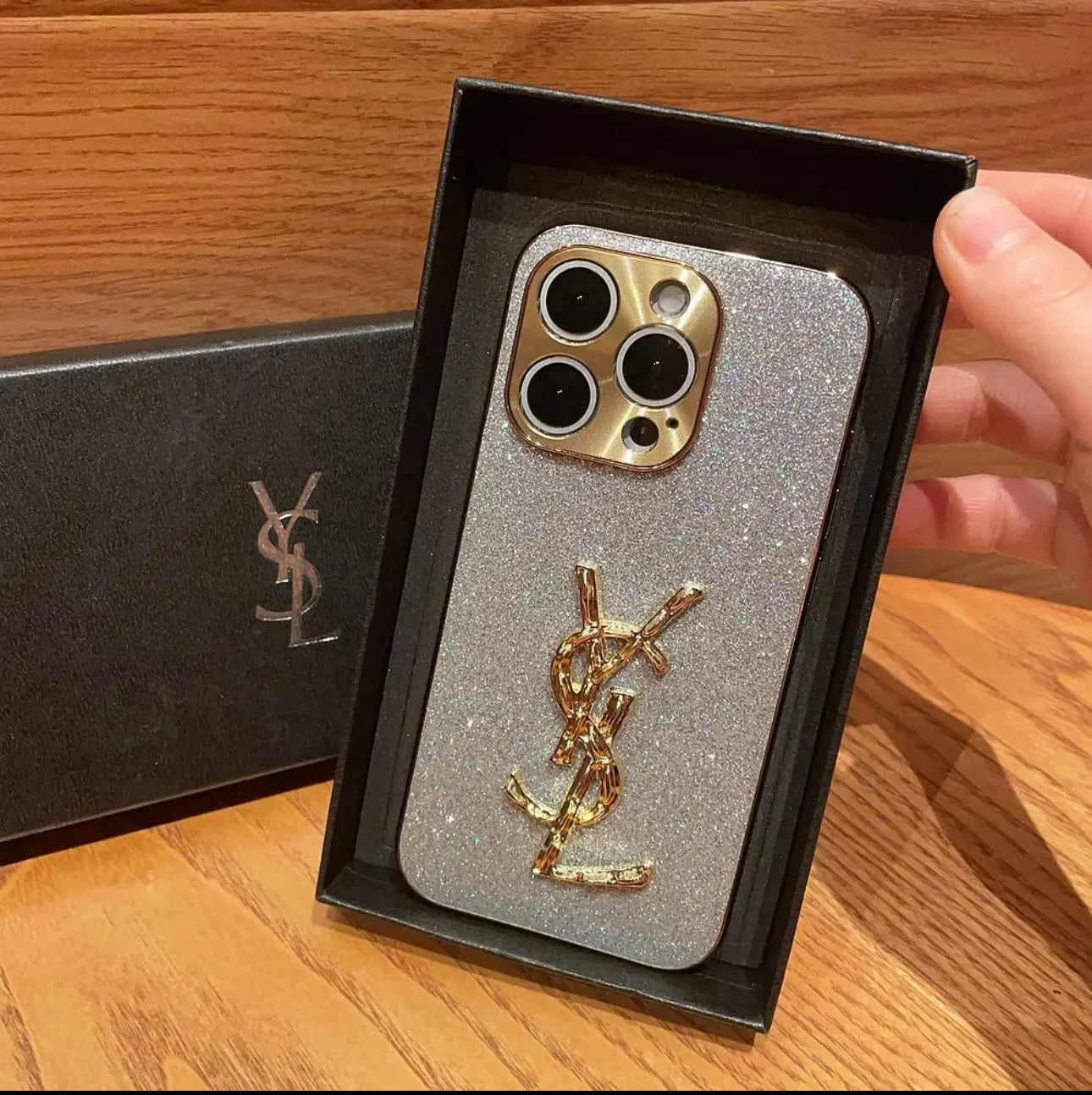 Elegant Letter x Mono iPhone Case
