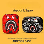 Cartoon Design Scrub AirPods Case Protective Cover Case