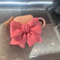 Pink Bow Cute AirPods Pro Case with Keychain Loop