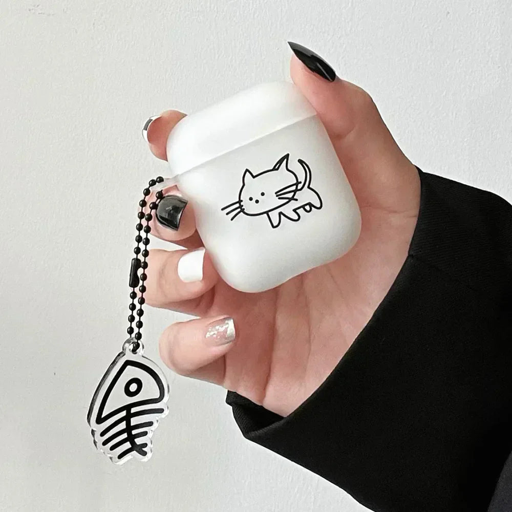 Cat Case For AirPods 1/2/3 Cover AirPods Pro 2 Case