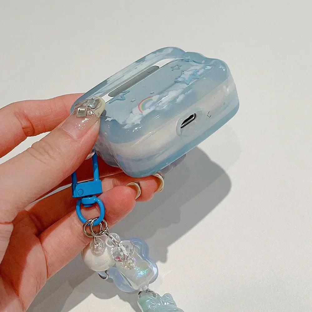 Cute Star Case For Airpods 1 2 3 Pro 2 Cover