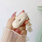 Keychain Cover For Apple AirPods 2 Pro 3 3rd generation Earphone Case