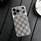 Luxury Pattern Leather Phone Case With Shockproof Edges